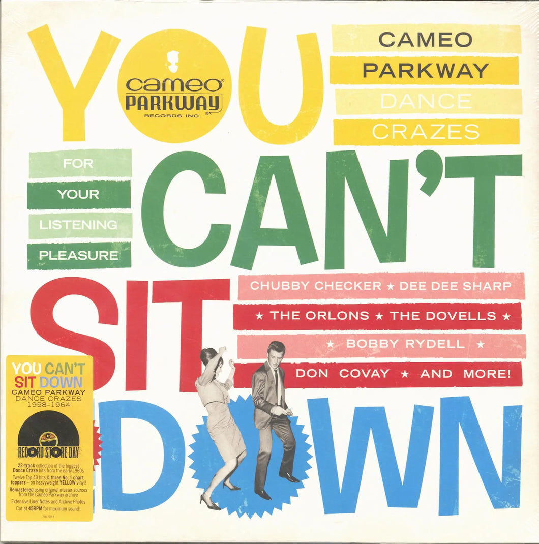 Various Artists - You Can't Sit Down: Cameo Parkway Dance Crazes, 1958-1964 (Yellow Vinyl)