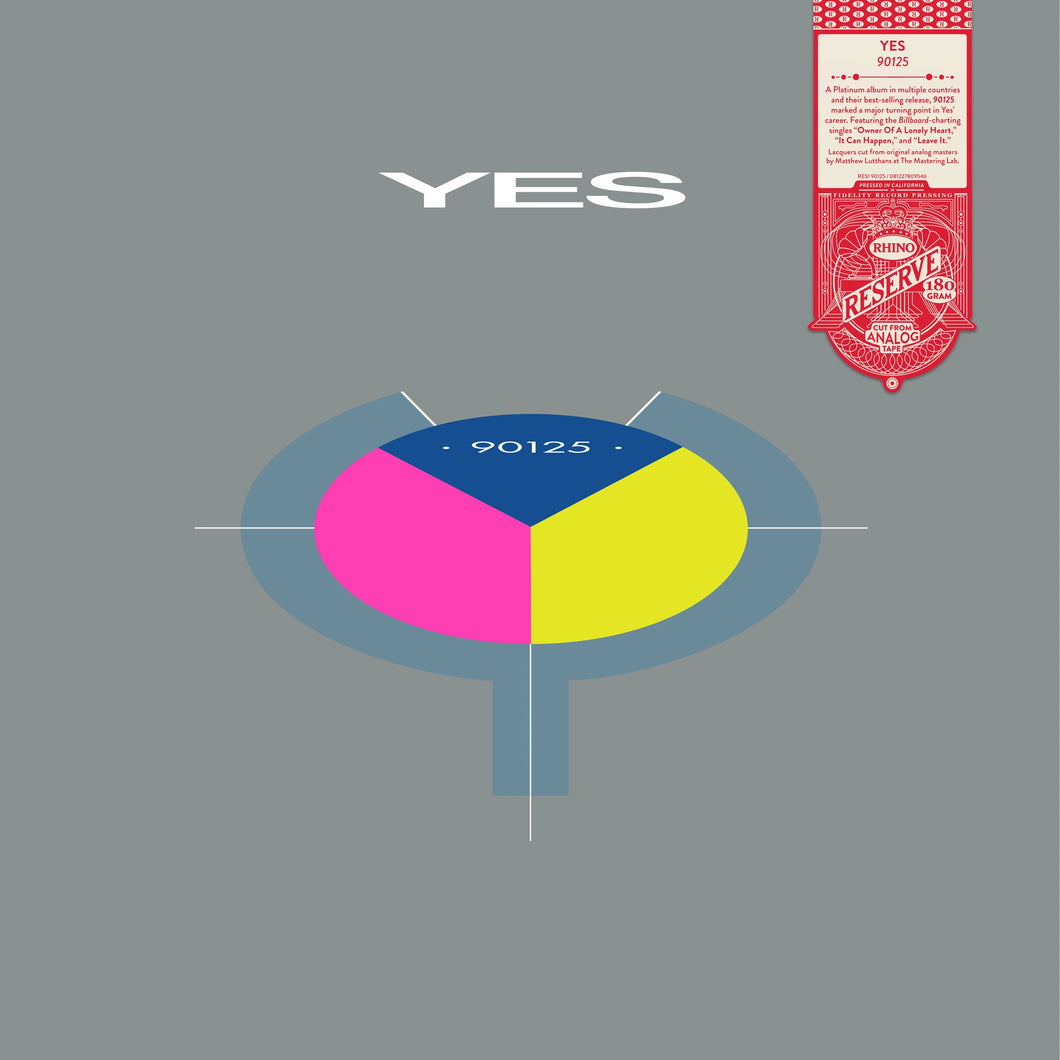 Yes - 90125 (Rhino Rocktober 2025 / Rhino Reserve)