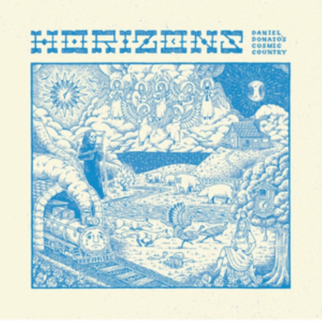Daniel Donato's Cosmic Country - Horizons (Clear Blue Vinyl)