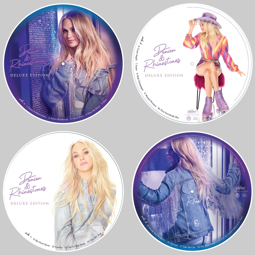 Carrie Underwood - Denim & Rhinestones (2 LP Expanded Deluxe Picture Disc Edition)