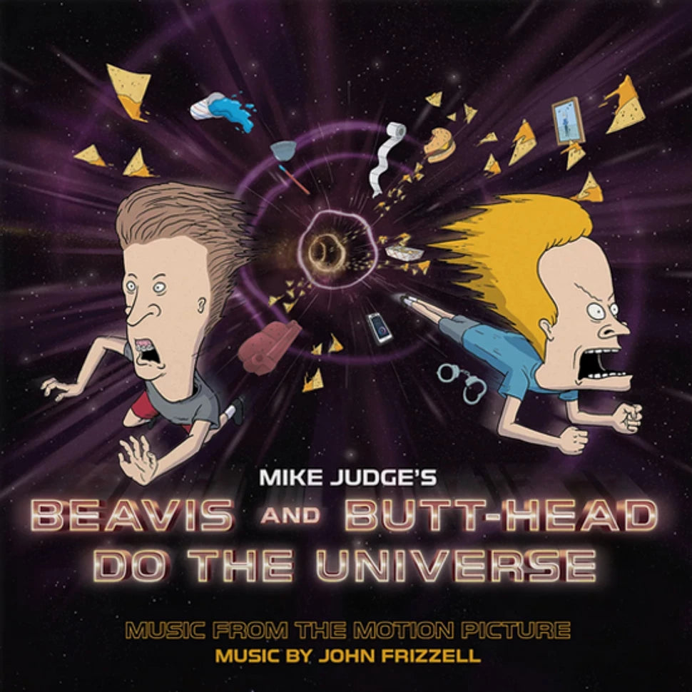 John Frizzell - Beavis & Butt-Head Do The Universe: Original Motion Picture Score (Blue Splatter Vinyl)