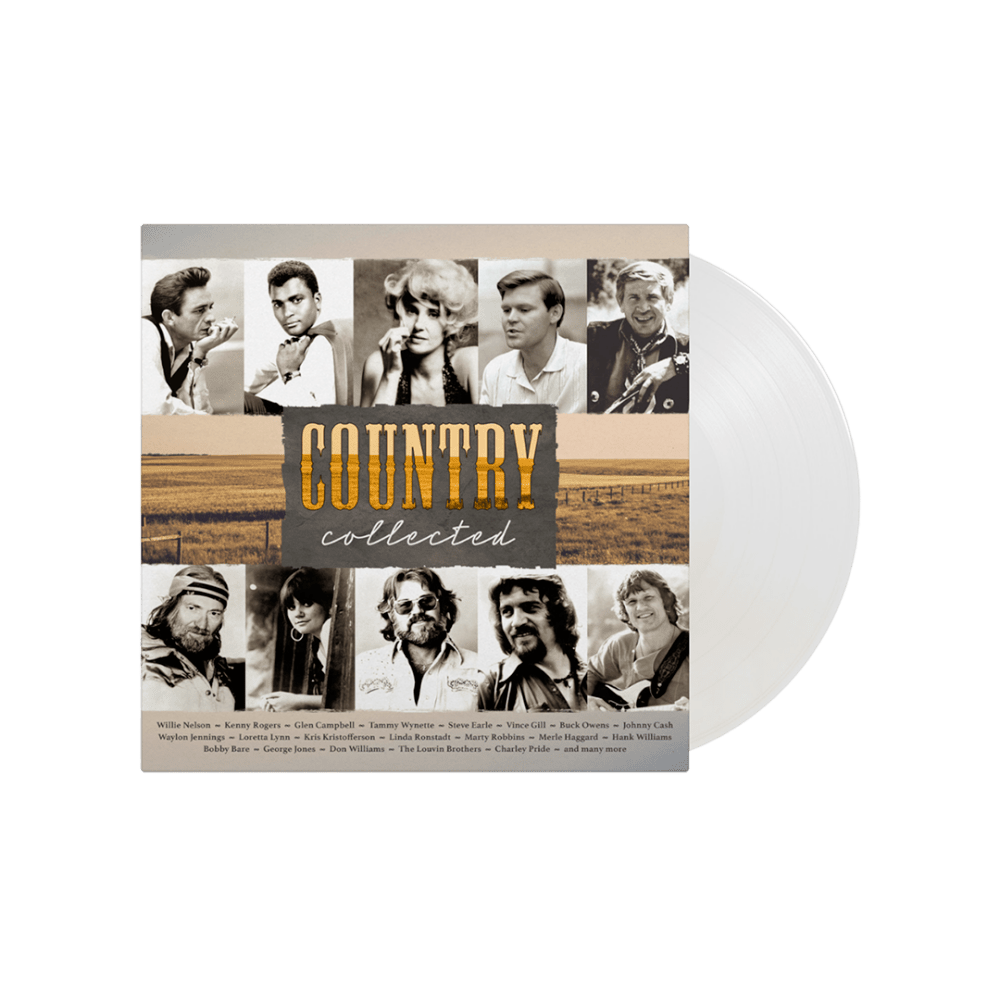 Various Artists - Country Collected (Clear Vinyl)