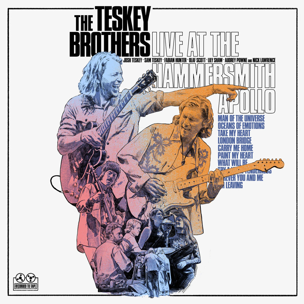 The Teskey Brothers - Live At The Hammersmith Apollo (Blue Marbled Vinyl) PRE-ORDER