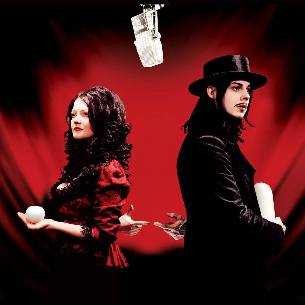 The White Stripes - Get Behind Me Satan (20th Anniversary Red & Clear w/ Black Wisps Colored Vinyl Edition)
