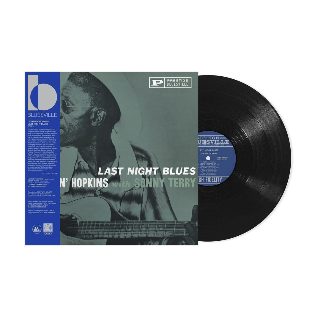 Lightnin' Hopkins & Sonny Terry - Last Night Blues (Bluesville Acoustic Sounds Series)