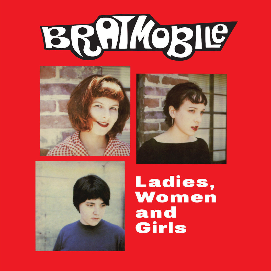 Bratmobile - Ladies, Women, & Girls (Red Vinyl)