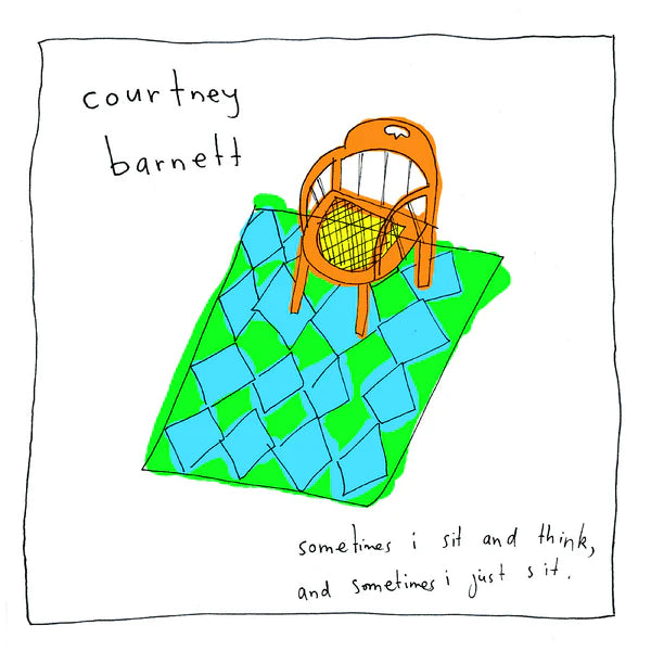 Courtney Barnett - Sometimes I Sit & Think, & Sometimes I Just Sit (10th Anniversary Red & Yellow Splatter Vinyl Edition)