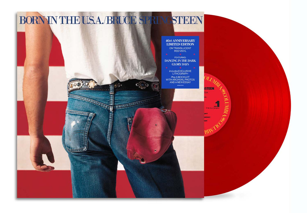 Bruce Springsteen - Born In The USA (40th Anniversary Red Vinyl Edition)