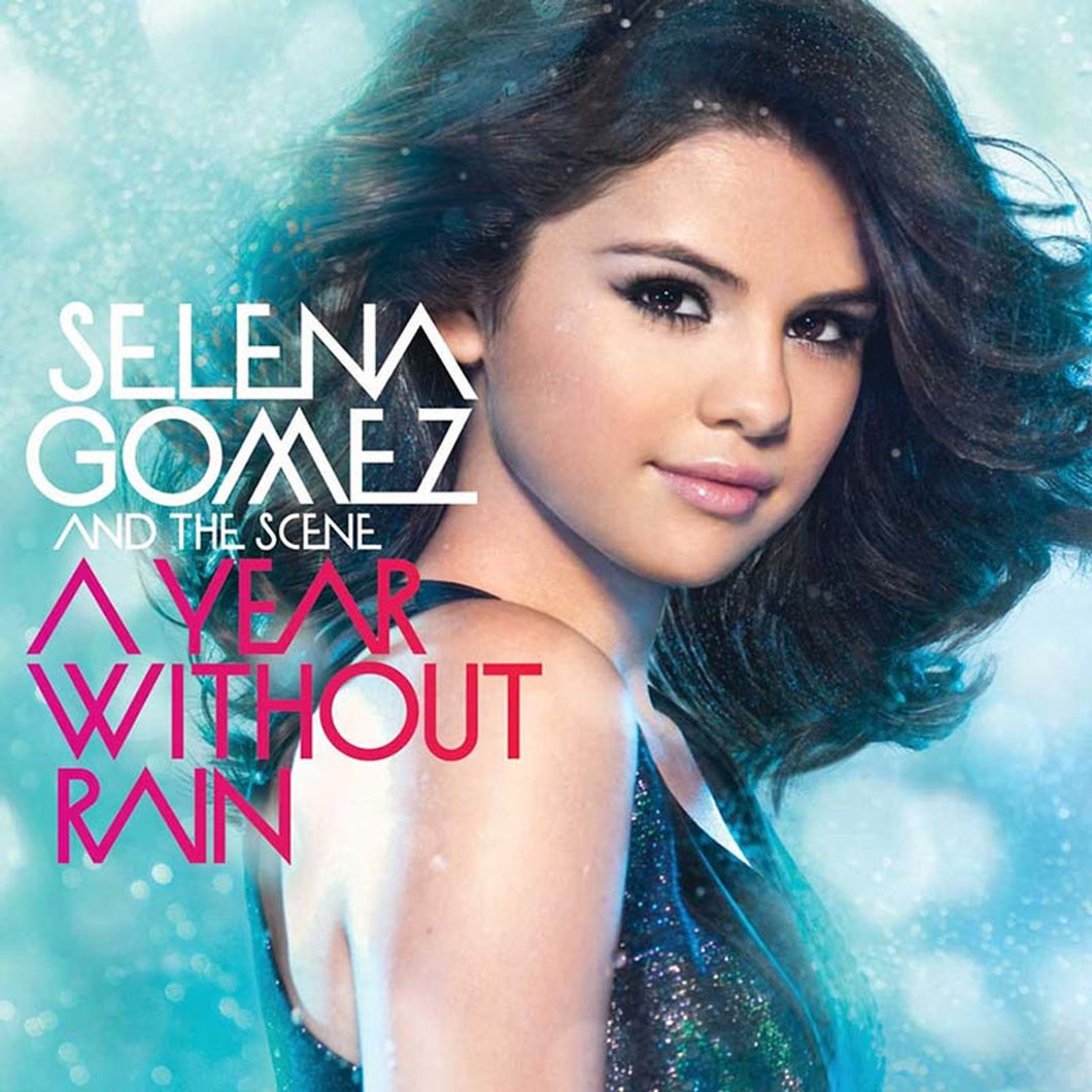 Selena Gomez - A Year Without Rain (Transparent Ice Blue & Black Splatter Vinyl)