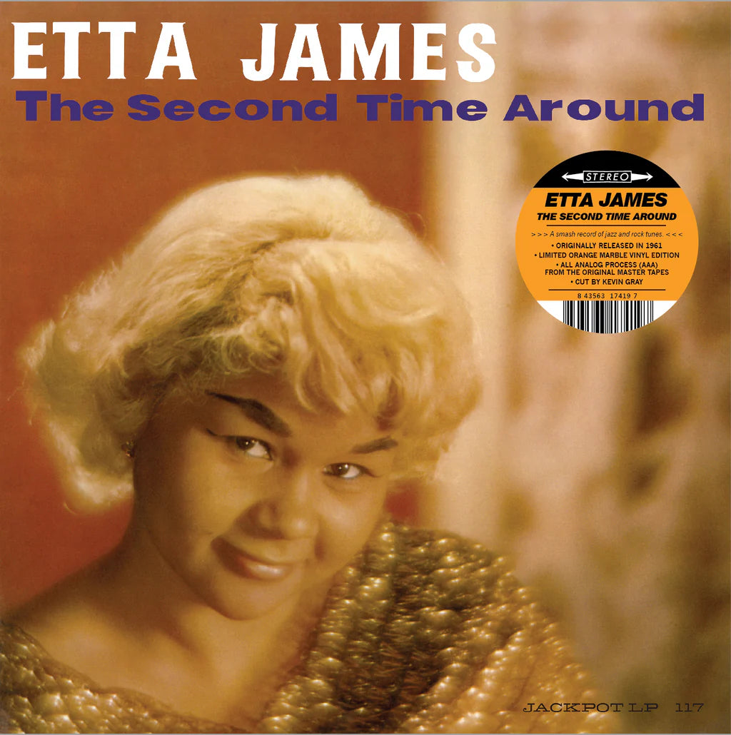 Etta James - The Second Time Around (Orange Marbled Vinyl)