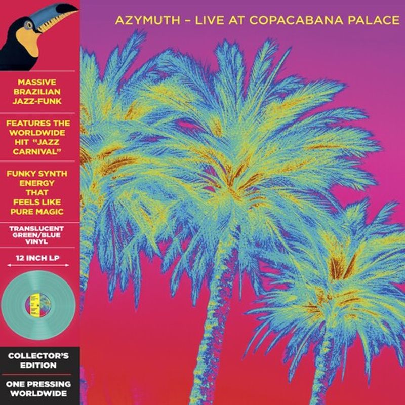 Azymuth - Live At Copacabana Palace (Translucent Blue & Green Vinyl)