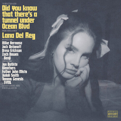 Lana Del Rey - Did You Know That There’s A Tunnel Under Ocean Blvd (Black Vinyl w/ Black & White Cover)