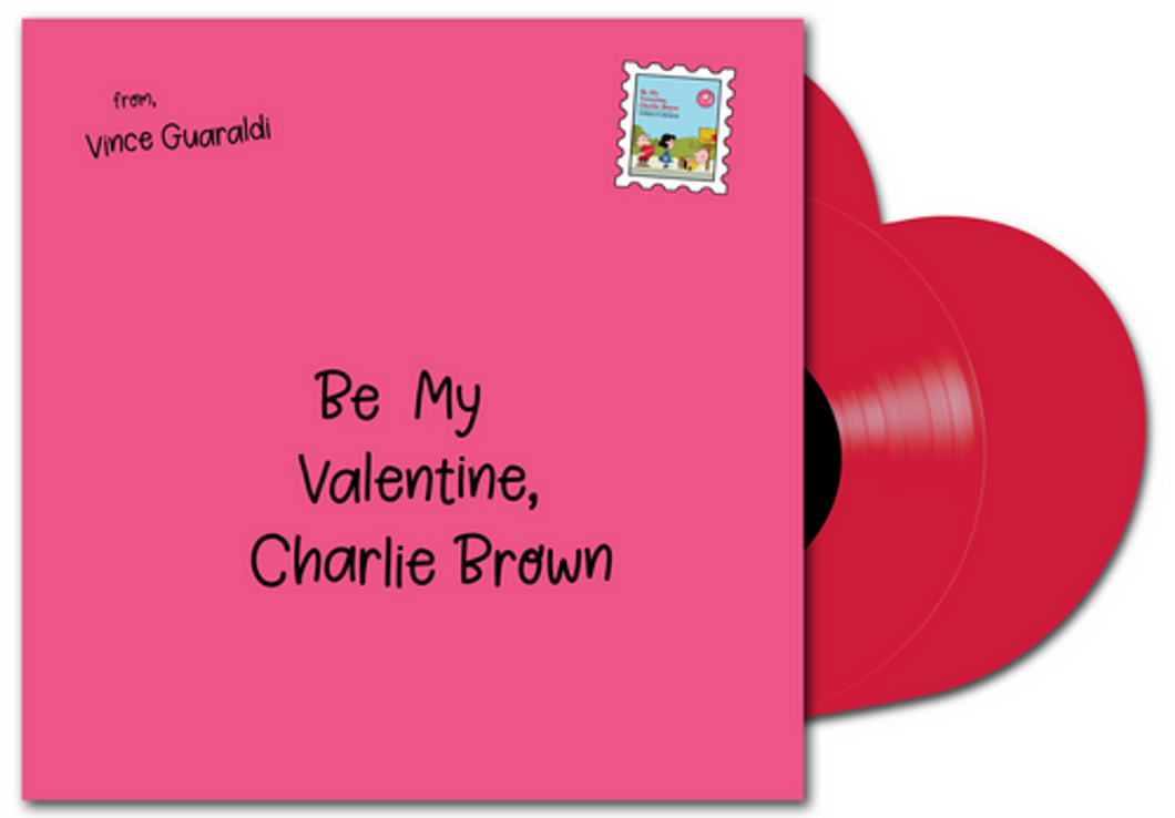 Vince Guaraldi Trio - Be My Valentine, Charlie Brown (Red Heart-Shaped Vinyl) PRE-ORDER