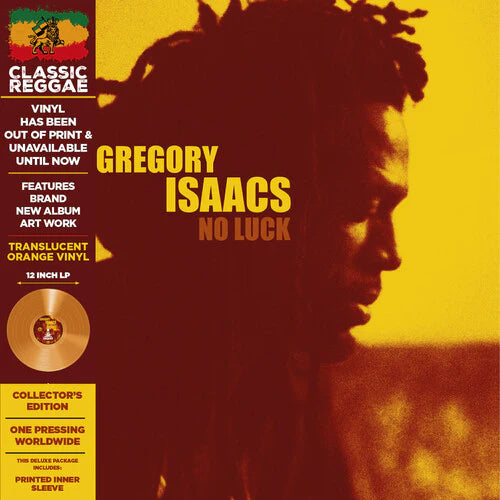 Gregory Isaacs - No Luck (Translucent Orange Vinyl)