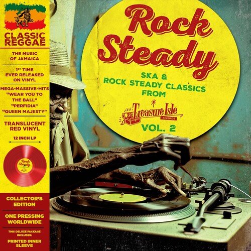 Various Artists - Rock Steady! Ska & Rock Steady Classics From Treasure Isle, Vol. 2 (Translucent Red Vinyl)