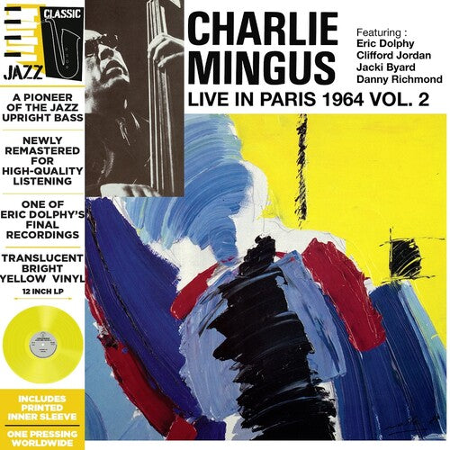 Charlie Mingus - Live In Paris 1964, Vol. 2 (Translucent Bright Yellow Vinyl)