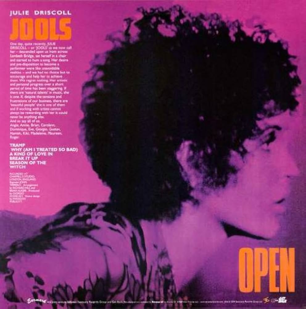 Julie Driscoll, Brian Auger, & The Trinity - Open
