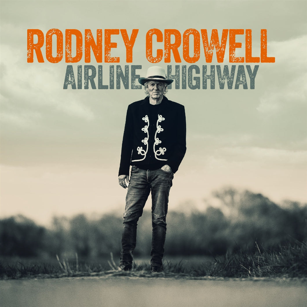 Rodney Crowell - Airline Highway (Cobalt Blue Vinyl w/ Signed Cover!!!)