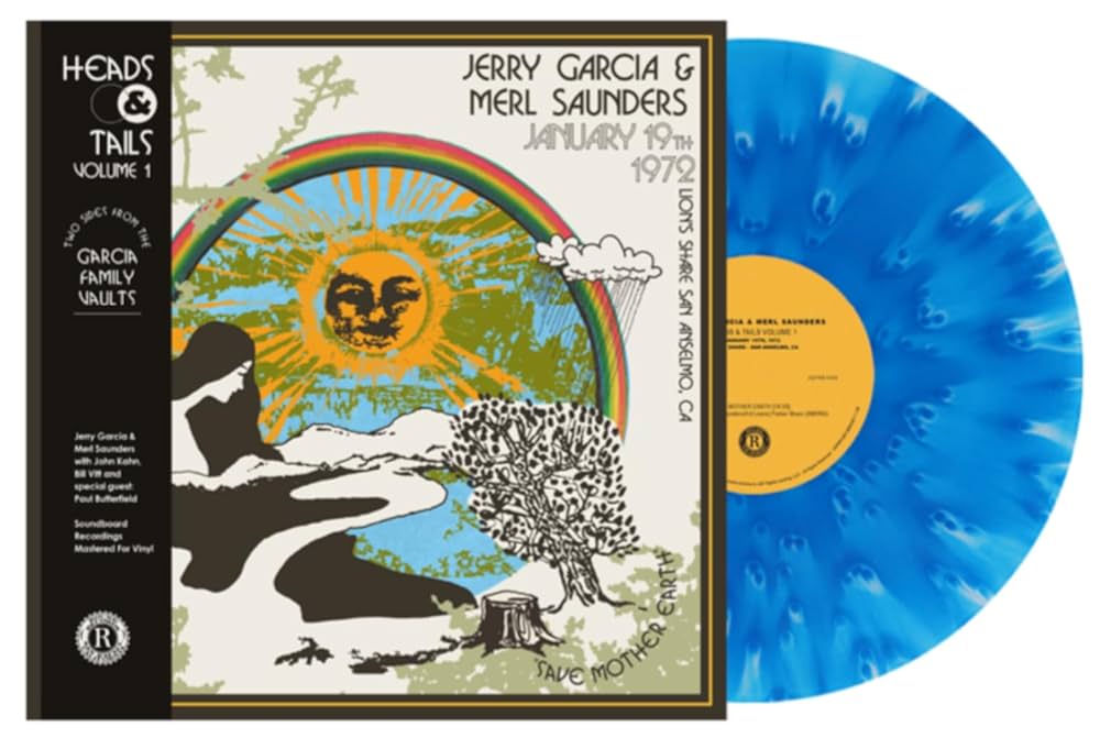 Jerry Garcia & Merl Saunders - Heads & Tails, Vol. 1 (Cloudy Blue Vinyl)