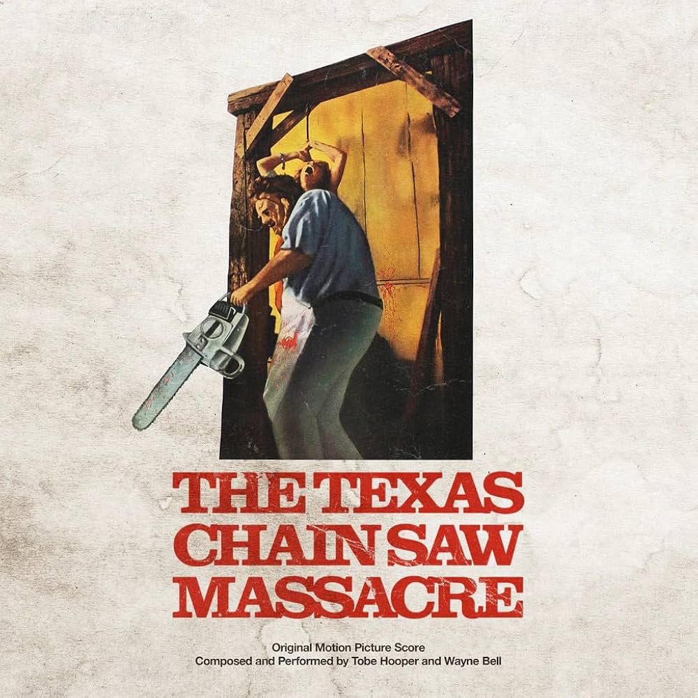 Tobe Hooper & Wayne Bell - The Texas Chainsaw Massacre: Original Motion Picture Score (Red & Black Hand-Poured Vinyl)