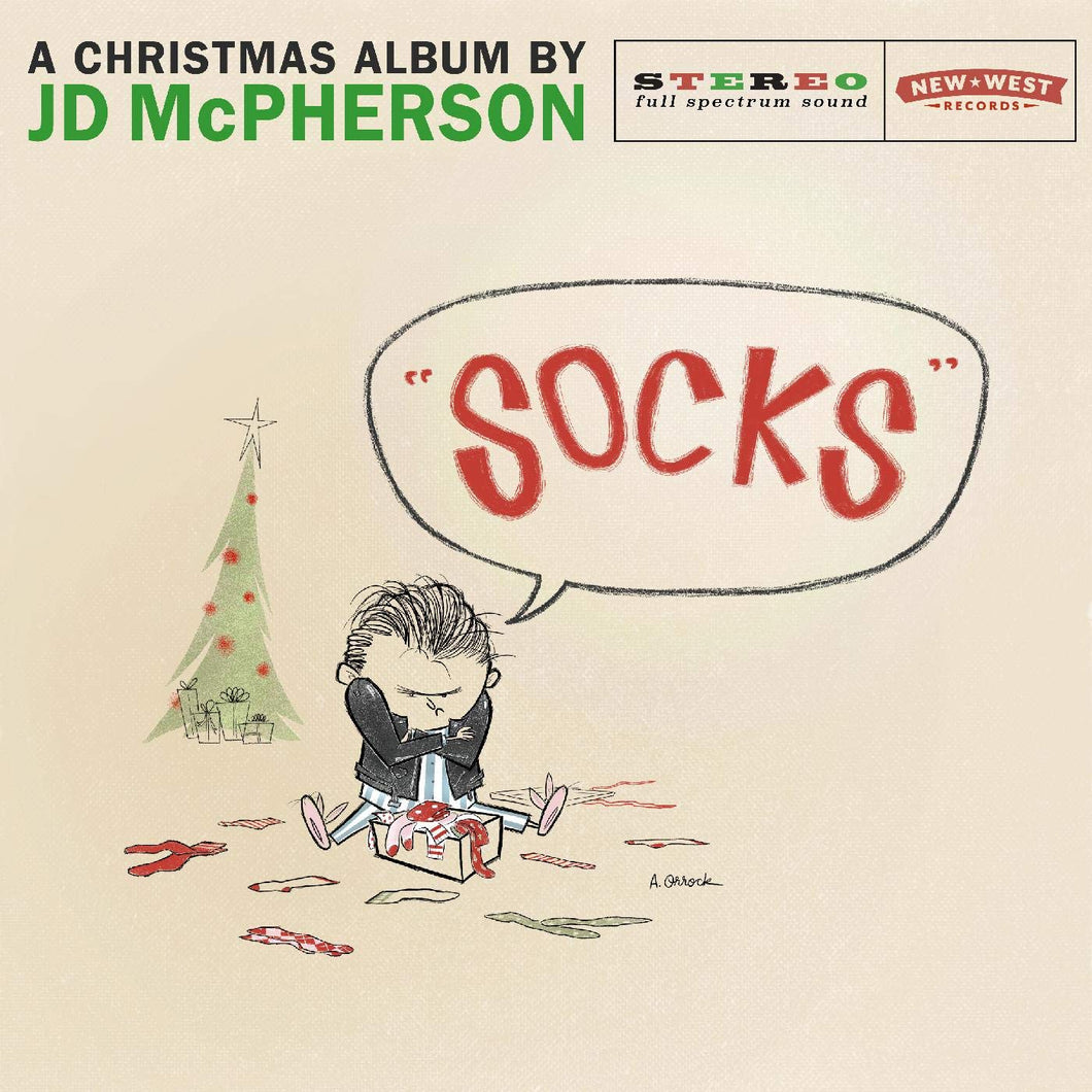 JD McPherson - Socks (Red Marbled Vinyl)