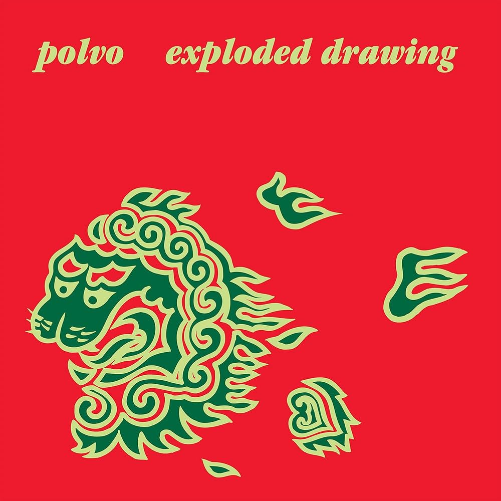 Polvo - Exploded Drawing (Opaque Aqua Colored Vinyl)