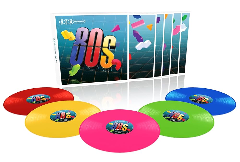 Various Artists - NOW! Presents The '80s (5 LP Colored Vinyl Box Set)