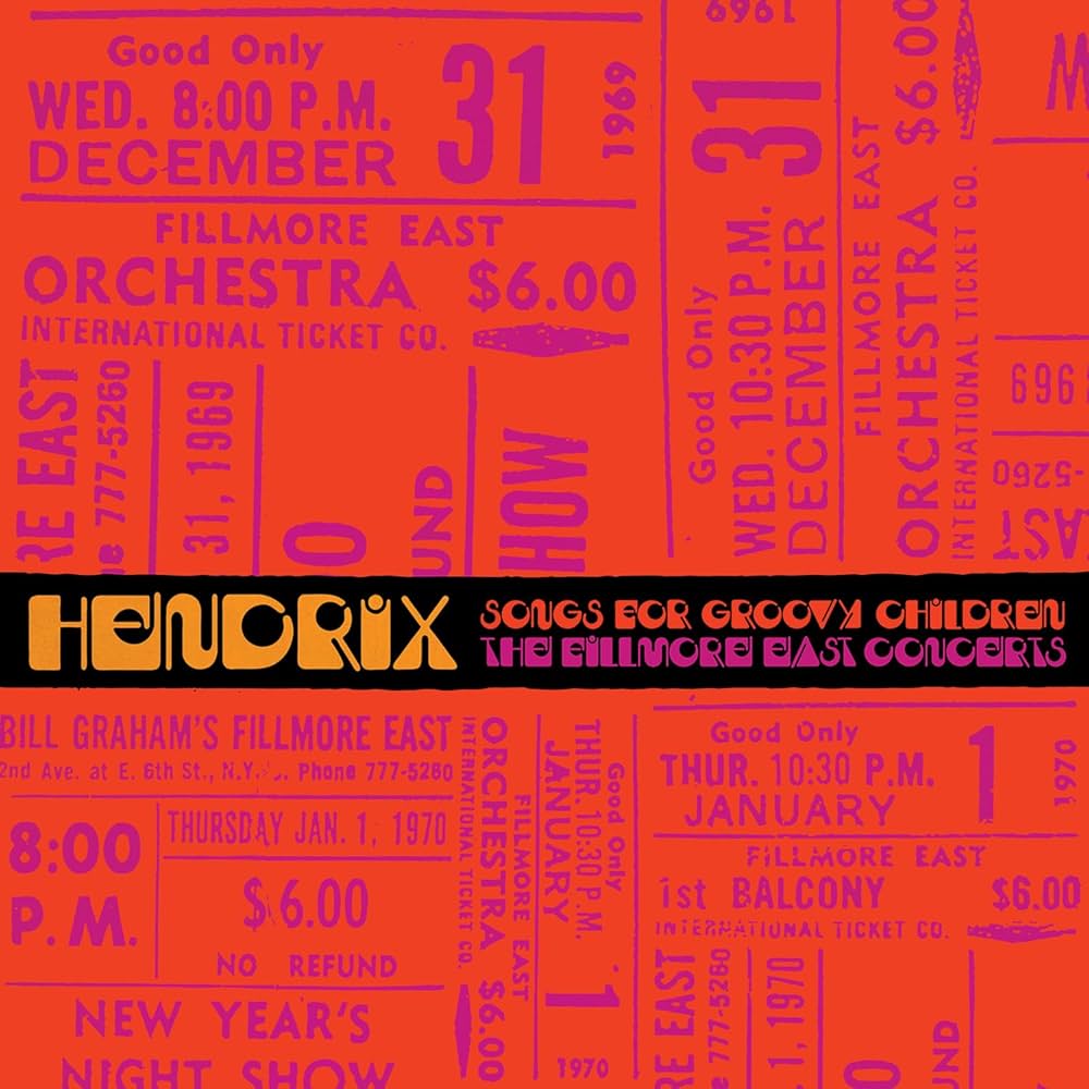 Jimi Hendrix - Songs For Groovy Children: The Fillmore East Concerts (8 LP Box Set)