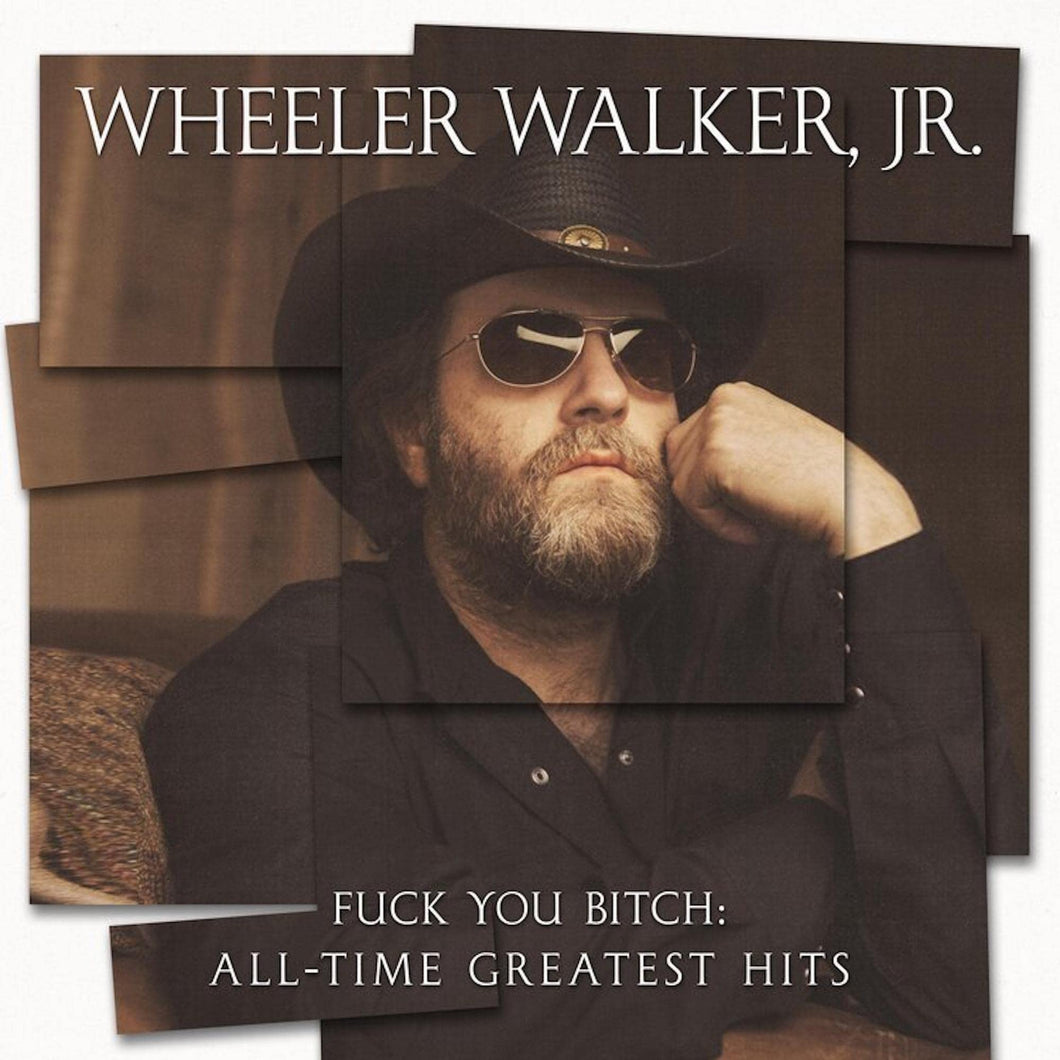 Wheeler Walker Jr. - Fuck You Bitch: All-Time Greatest Hits (Grey & Black Splatter Vinyl)
