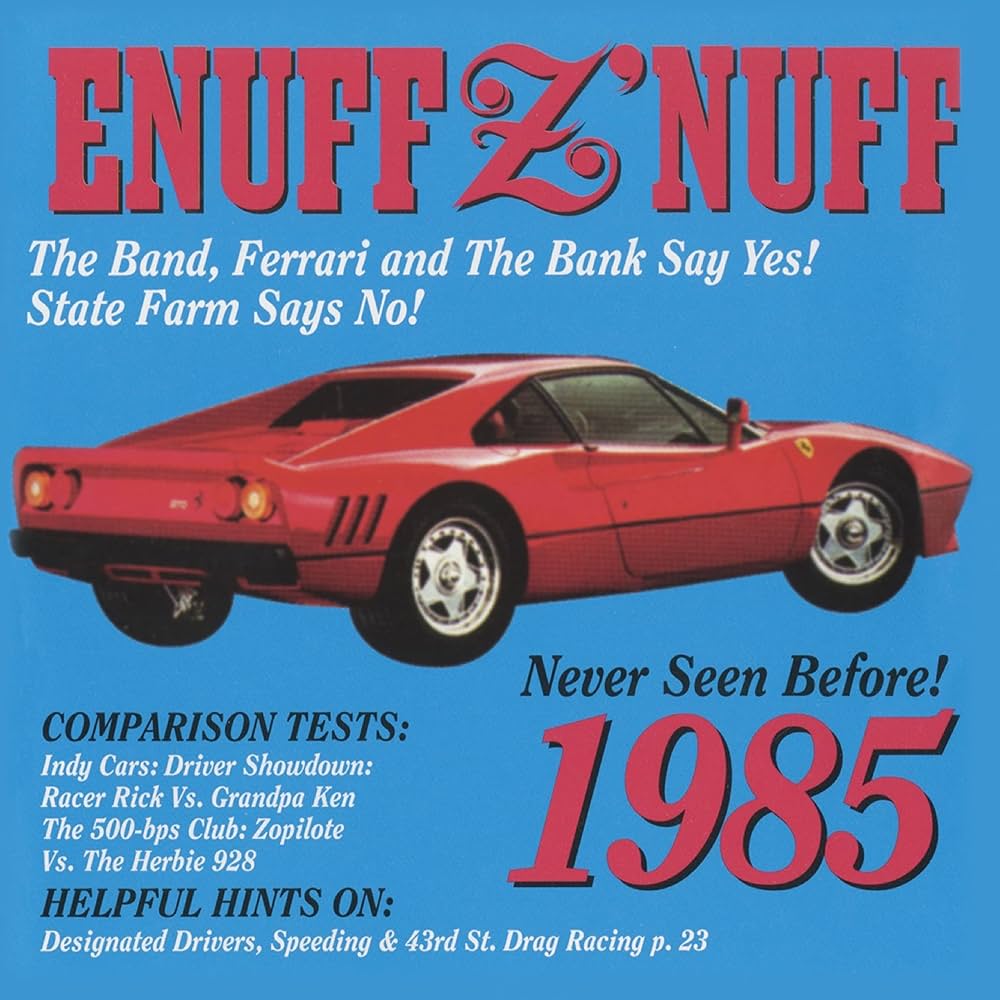 Enuff Z'nuff - 1985 (Blue Vinyl)