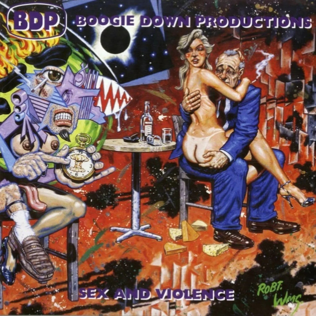 Boogie Down Productions - Sex & Violence (Purple Marbled Vinyl)