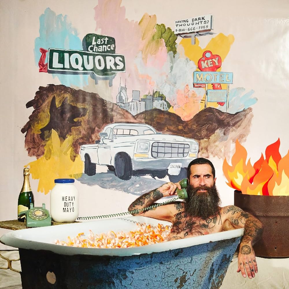 JP Harris - JP Harris Is A Trash Fire (Coke Bottle Clear Vinyl w/ Signed Cover!!!)