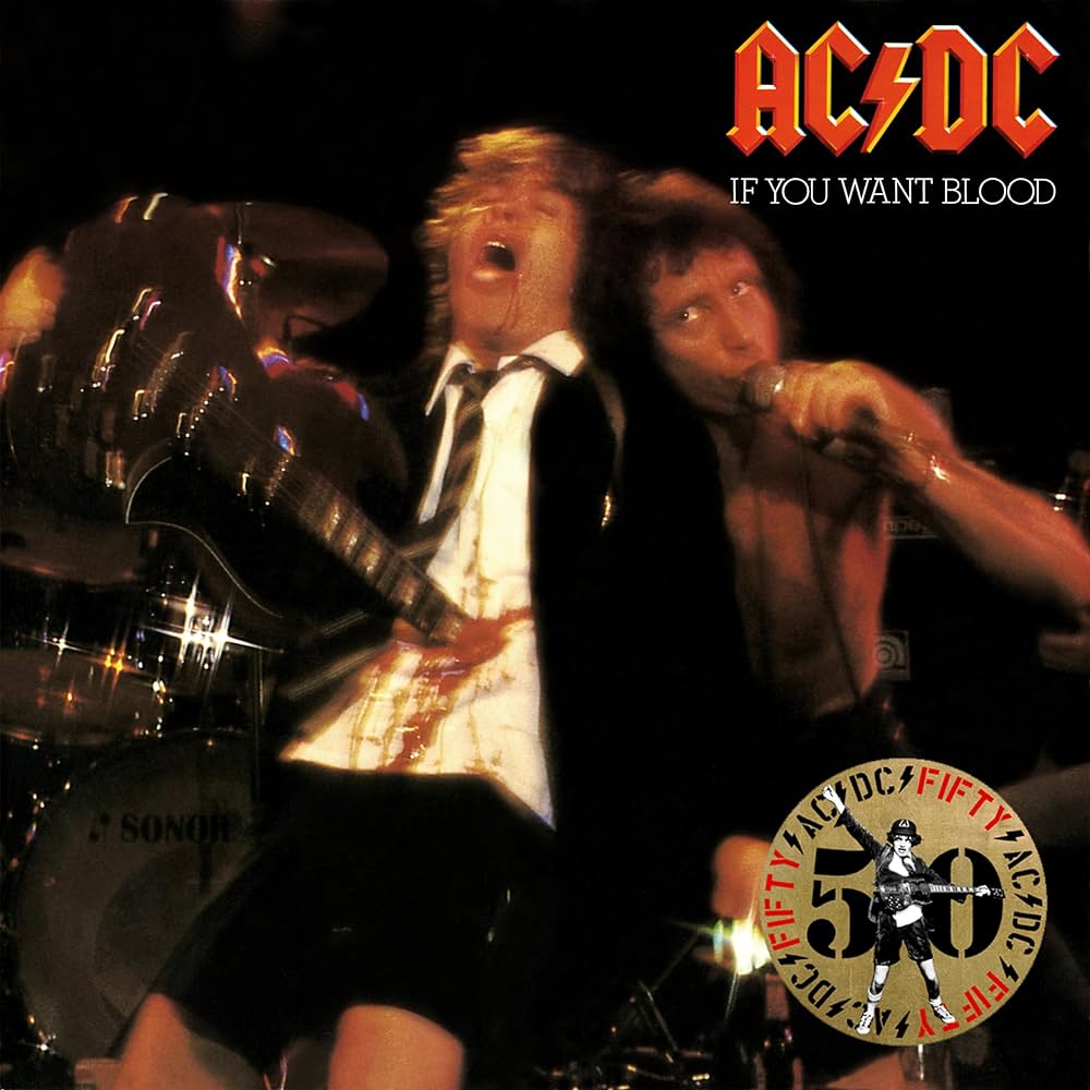 AC/DC - If You Want Blood You've Got It (AC/DC 50th Anniversary Gold Vinyl Edition)