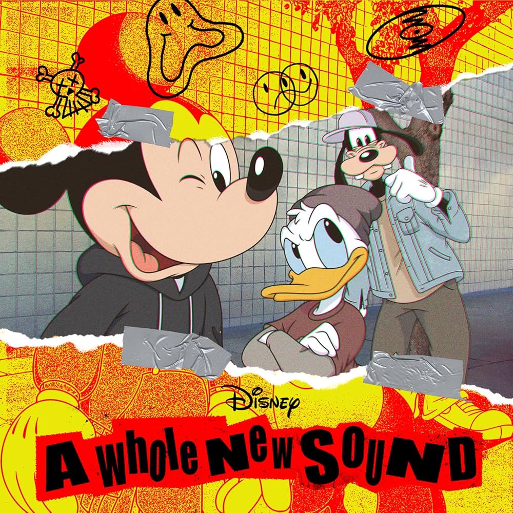 Various Artists - Walt Disney Records Presents: A Whole New Sound (Clear & Black Splatter Vinyl)