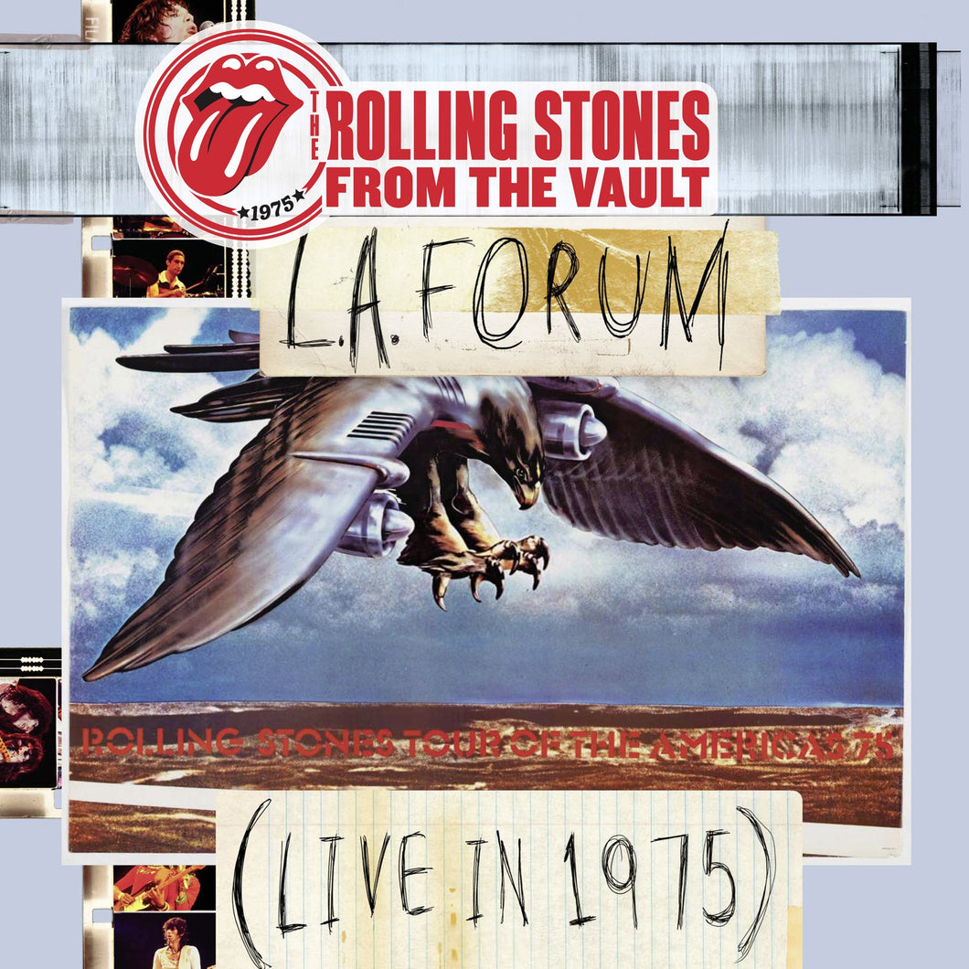 The Rolling Stones - From The Vault: L.A. Forum, 1975 (3 LP Set w/ Bonus DVD)