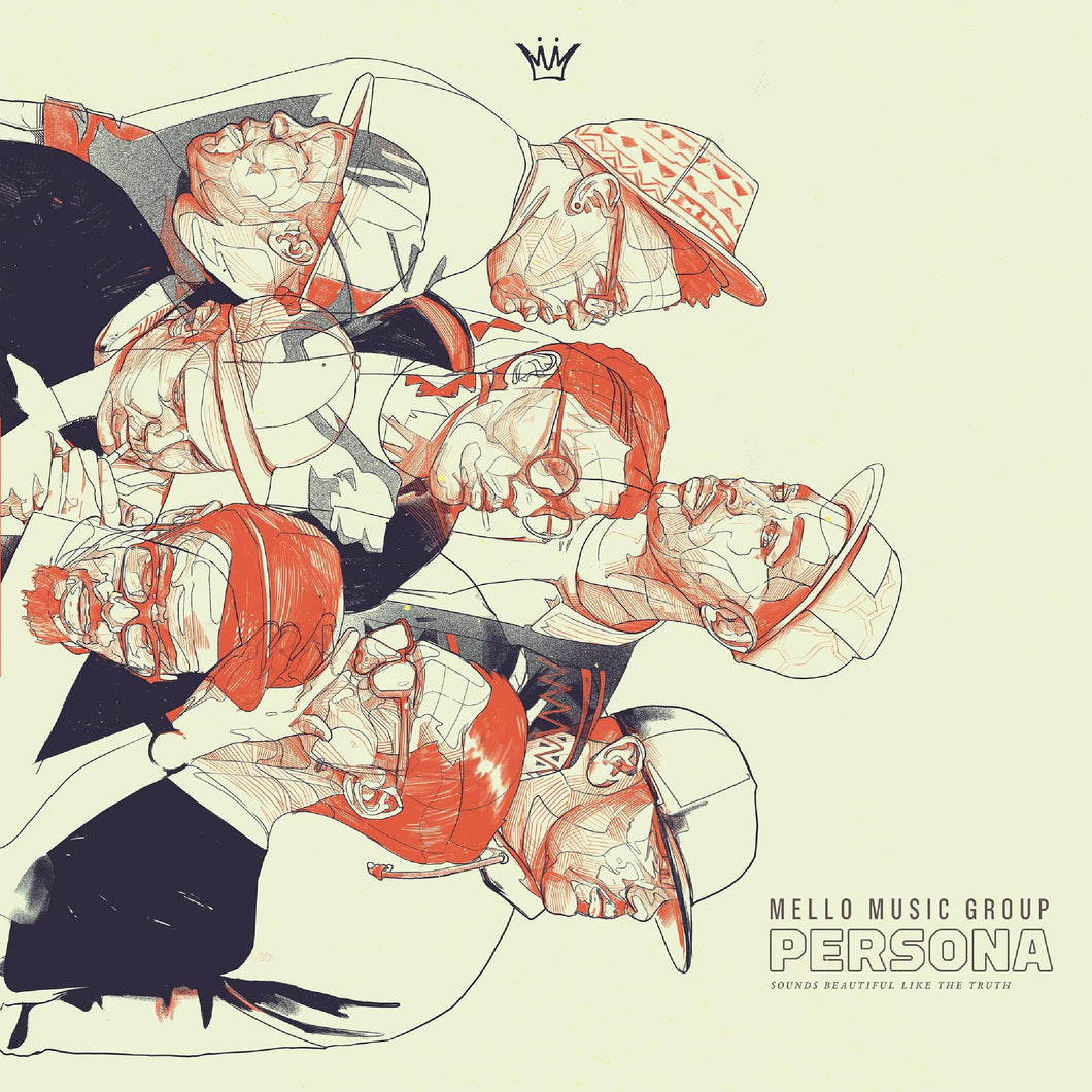 Mello Music Group - Persona (Clear & Color Rorschach Vinyl)