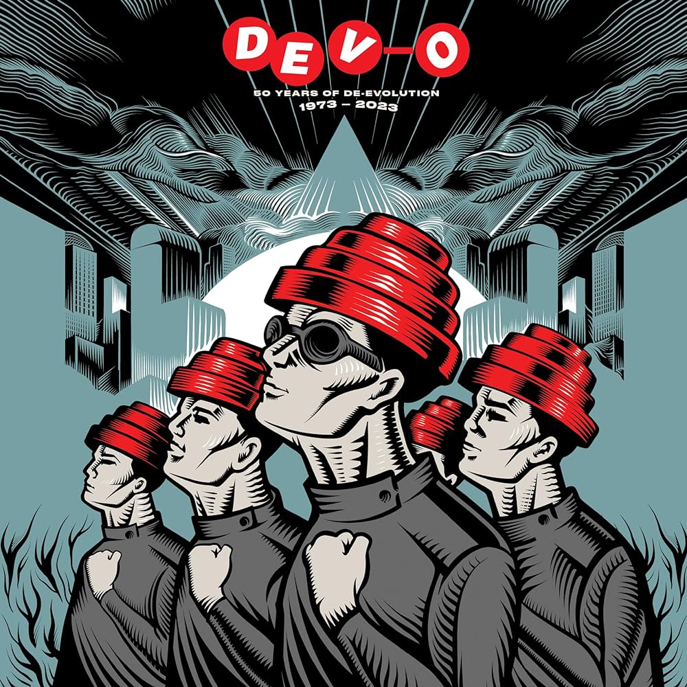 Devo - 50 Years Of De-Evolution, 1973-2023 (Rocktober 2023 / Red & Blue Vinyl)