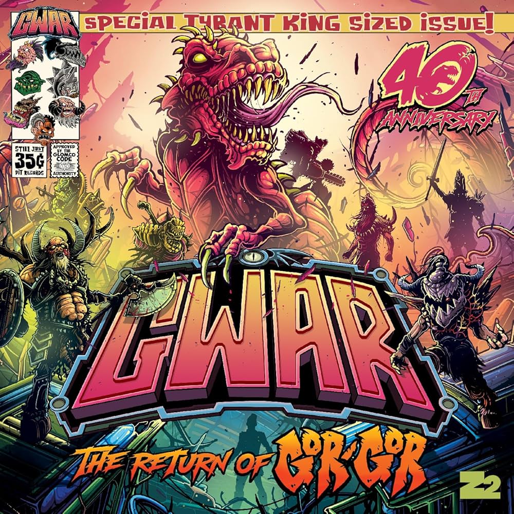 Gwar - The Return Of Gor-Gor (Transparent Purple Vinyl w/ Comic Book)