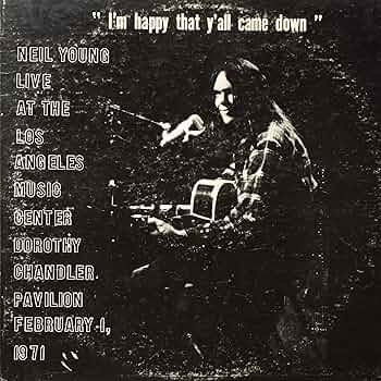 Neil Young - Dorothy Chandler Pavilion, 1971