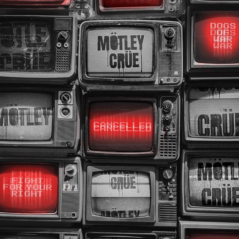 Motley Crue - Cancelled EP (Red & Black Splatter Vinyl)