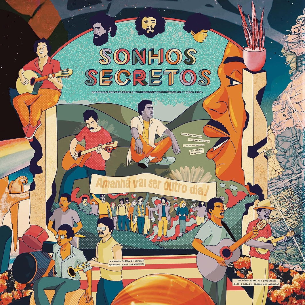 Various Artists - Sonhos Secretos (Orange Vinyl)