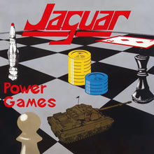 Load image into Gallery viewer, Jaguar - Power Games (Red &amp; Silver Marbled Vinyl)
