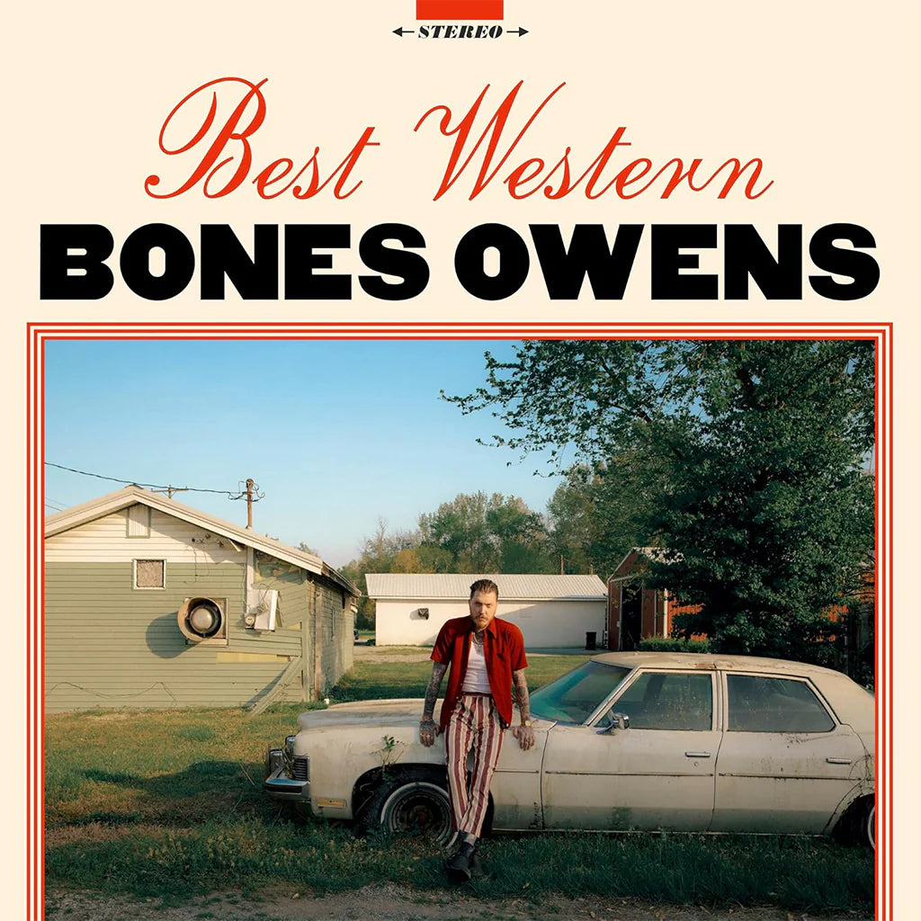 Bones Owens - Best Western (Red Vinyl w/ Signed Cover!!!) PRE-ORDER