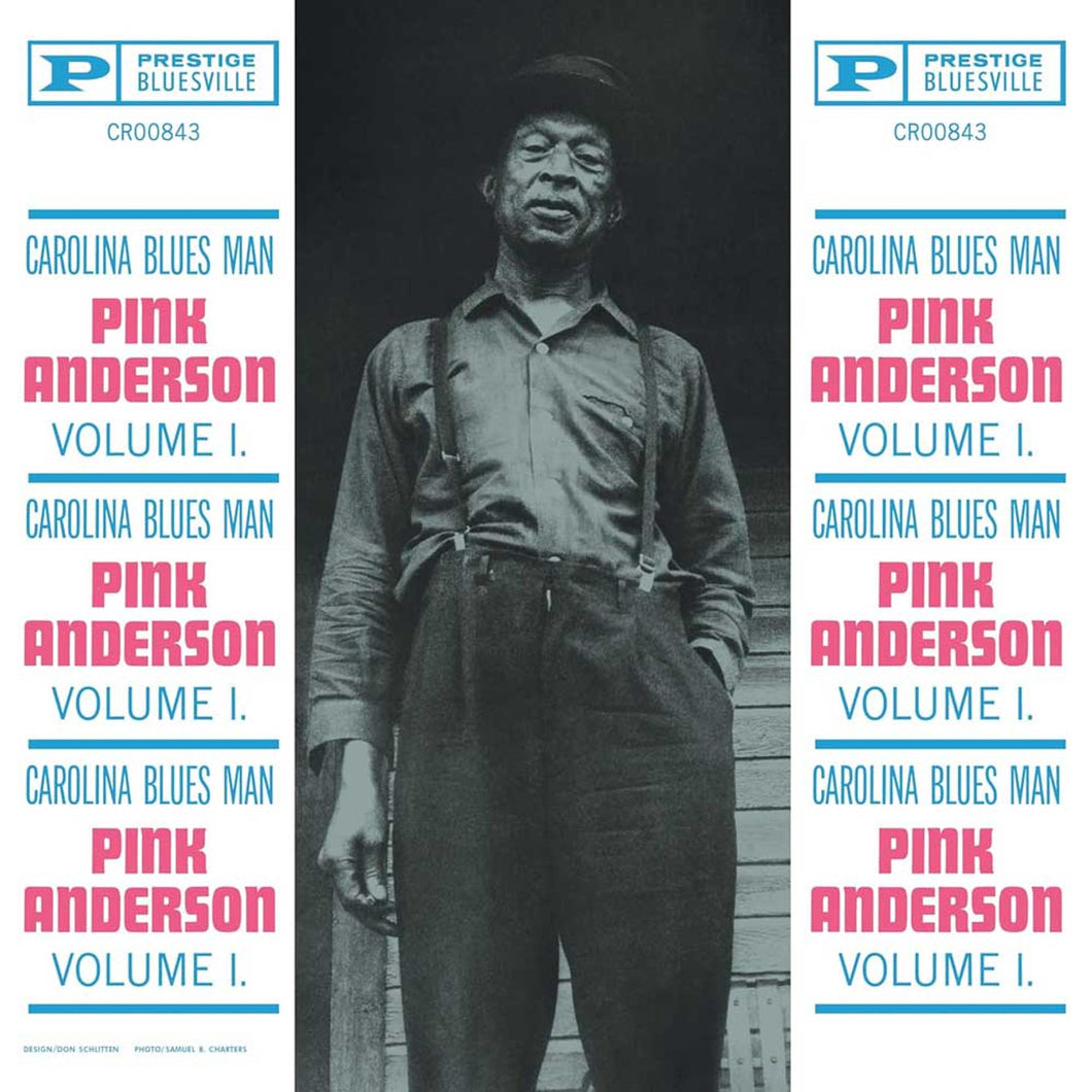 Pink Anderson - Vol. 1: Carolina Blues Man (Bluesville Acoustic Sounds Series)
