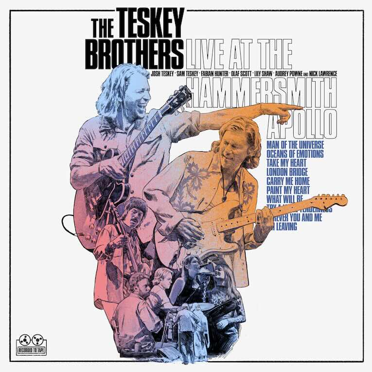 The Teskey Brothers - Live At The Hammersmith Apollo (Blue Marbled Vinyl)