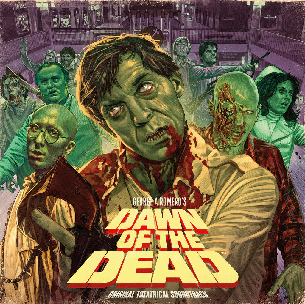 Various Artists - Dawn Of The Dead: Original Motion Picture Theatrical Cues (Orange, Blue, & Violet Vinyl 3 LP Set)