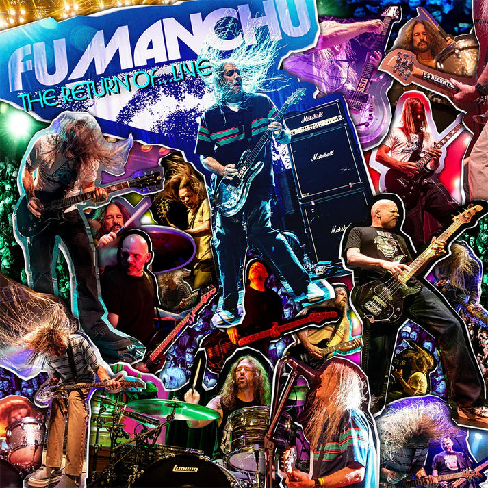 Fu Manchu - The Return Of... Live (White, Blue, Purple, & Orange Splatter Vinyl)