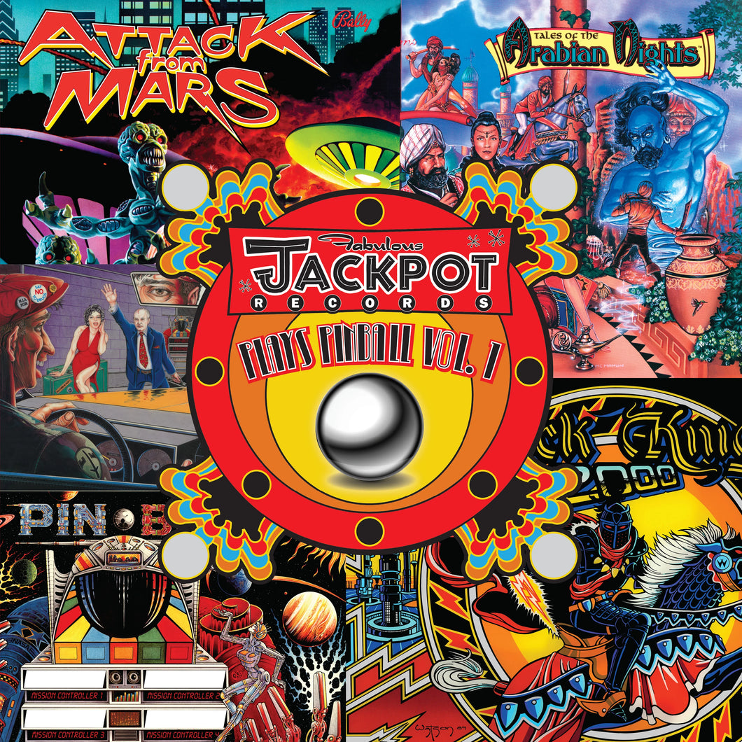 Various Artists - Jackpot Plays Pinball, Vol. 1 (Red Vinyl)