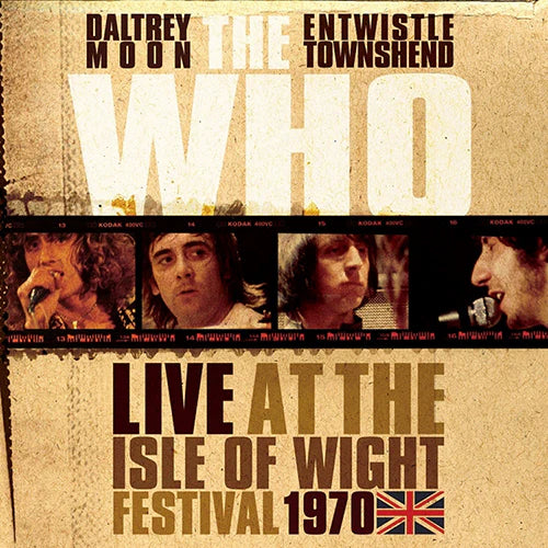 The Who - Live At The Isle Of Wight, 1970 (Gold Vinyl 3 LP Set)