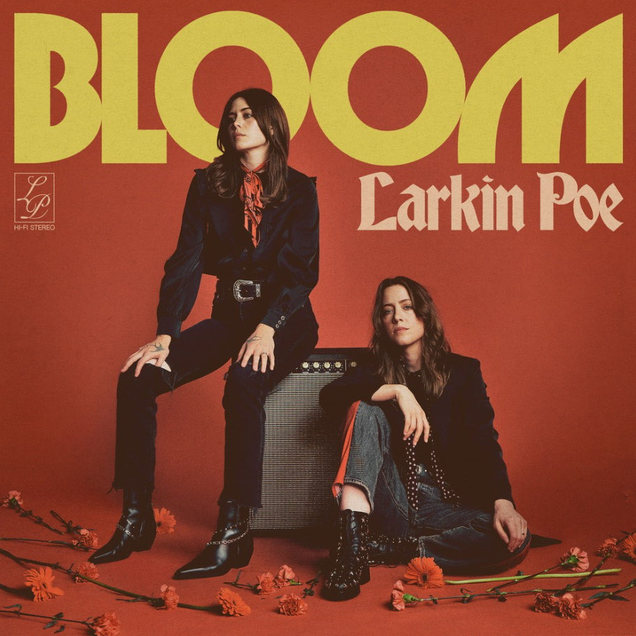 Larkin Poe - Bloom (Black Splatter Vinyl w/ Signed Cover!!!)